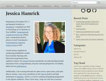 Tablet Screenshot of jesshamrick.com
